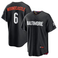 seanshop Baltimore Orioles #6 Ryan Mountcastle Black  City Connect Replica Player Jersey
