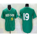 seanshop Boston Red Sox #19 Roman Anthony Green  2025 City Connect Limited Jersey
