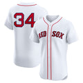 seanshop Boston Red Sox #34 David Ortiz White  Home Elite Jersey
