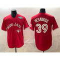 seanshop   Toronto Blue Jays #39 Trey Yesavage Red  2025 World Series Cool Base Stitched Jersey
