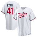 seanshop  Minnesota Twins #41 Joe Ryan White  Home Replica Player Jersey