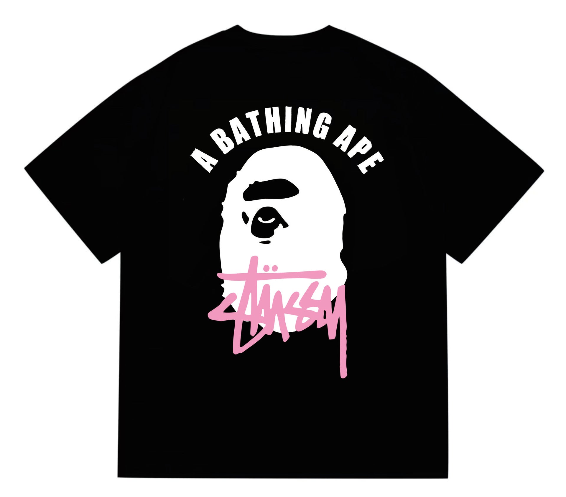 T-shirts high-end trendy short-sleeve short-sleeve unisex letter print
