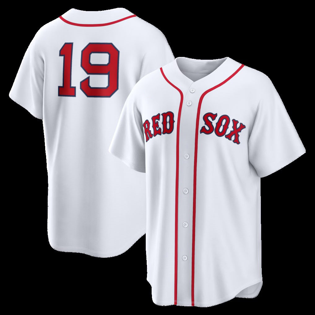 seanshop Boston Red Sox #19 Roman Anthony White  Home Replica Jersey
