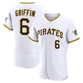 seanshop  Pittsburgh Pirates #6 Konnor Griffin White  Home Authentic Jersey