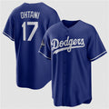 seanshop Los Angeles Dodgers #17 Shohei Ohtani Blue  2025 World Series Champions Stitched Jersey