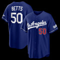 seanshop Los Angeles Dodgers #50 Mookie Betts Royal  Alternate Stadium Jersey