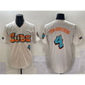 seanshop  Chicago Cubs #4 Pete Crow-Armstrong Cream  'Graffiti North Side Edition' Vapor Premier Limited Stitched Jersey