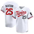 seanshop  Minnesota Twins #25 Byron Buxton White  Home Limited Player Jersey