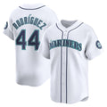 seanshop  Seattle Mariners #44 Julio Rodr¨ªguez White  Home Limited Player Jersey