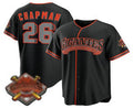seanshop  San Francisco Giants #26 Matt Chapman Black  2026 Alternate Stadium Stitched Jersey