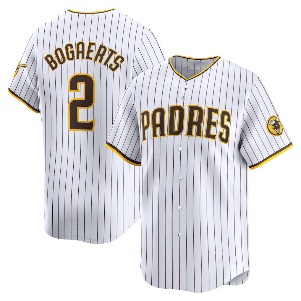 seanshop  San Diego Padres #2 Xander Bogaerts White  Home Limited Player Jersey