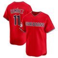 seanshop  Cleveland Guardians #11 Jose Ramirez Red  Alternate Limited Stitched Jersey