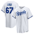 seanshop  Kansas City Royals #67 Seth Lugo White  Home Replica Jersey
