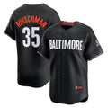 seanshop Baltimore Orioles #35 Adley Rutschman Black  City Connect Limited Player Jersey