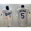seanshop Los Angeles Dodgers #5 Freddie Freeman White  2025 Tokyo Series Limited Stitched Jersey