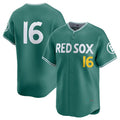 seanshop Boston Red Sox #16 Jarren Duran Green  2025 City Connect Limited Stitched Jersey