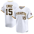 seanshop  Pittsburgh Pirates #15 Oneil Cruz White  Home Limited Player Jersey