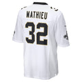 Seanshop NO.Saints #32 Tyrann Mathieu White  Game Jersey