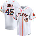 seanshop Houston Astros #45 Tatsuya Imai White  2026 Home Limited Stitched Jersey