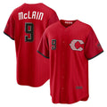 seanshop Cincinnati Reds #9 Matt McLain Red  2026 City Connect Stadium Jersey