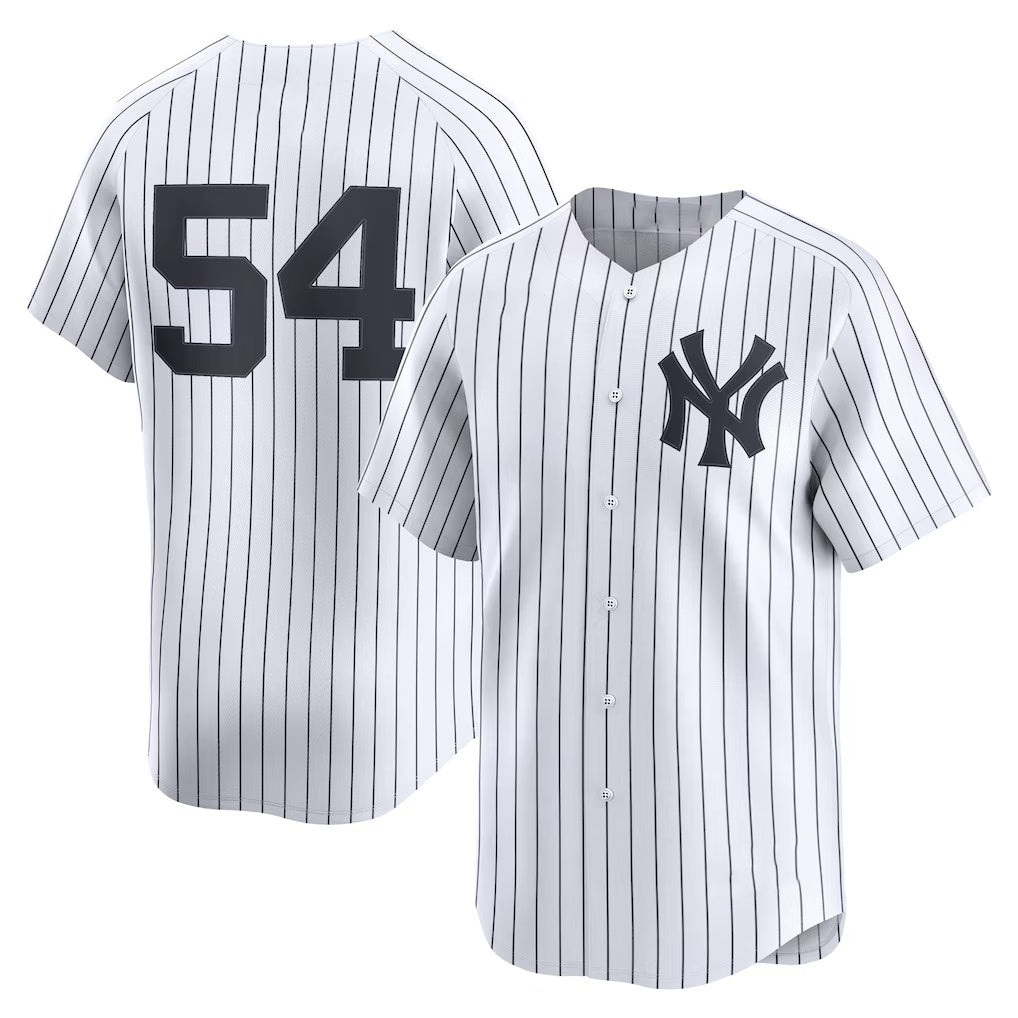 seanshop  New York Yankees #54 Max Fried White  Home Limited Player Jersey