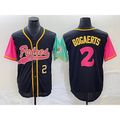 seanshop  San Diego Padres #2 Xander Bogaerts Number Black  NEW 2023 City Connect Cool Base Stitched Jersey