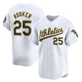 seanshop  Oakland Athletics  #25 Brent Rooker White  Home Limited Player Jersey