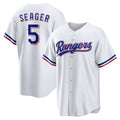 seanshop  Texas Rangers #5 Corey Seager White  Home Replica Player Jersey