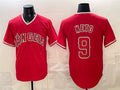 seanshop Los Angeles Angels #9 Zach Neto Red  Stitched Jersey