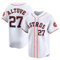 seanshop Houston Astros #27 Jose Altuve White  Home Limited Player Jersey