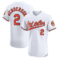 seanshop Baltimore Orioles #2 Gunnar Henderson White  Home Elite Jersey