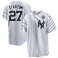 seanshop  New York Yankees #27 Giancarlo Stanton White  2024 World Series With Name Cool Base Stitched Jersey