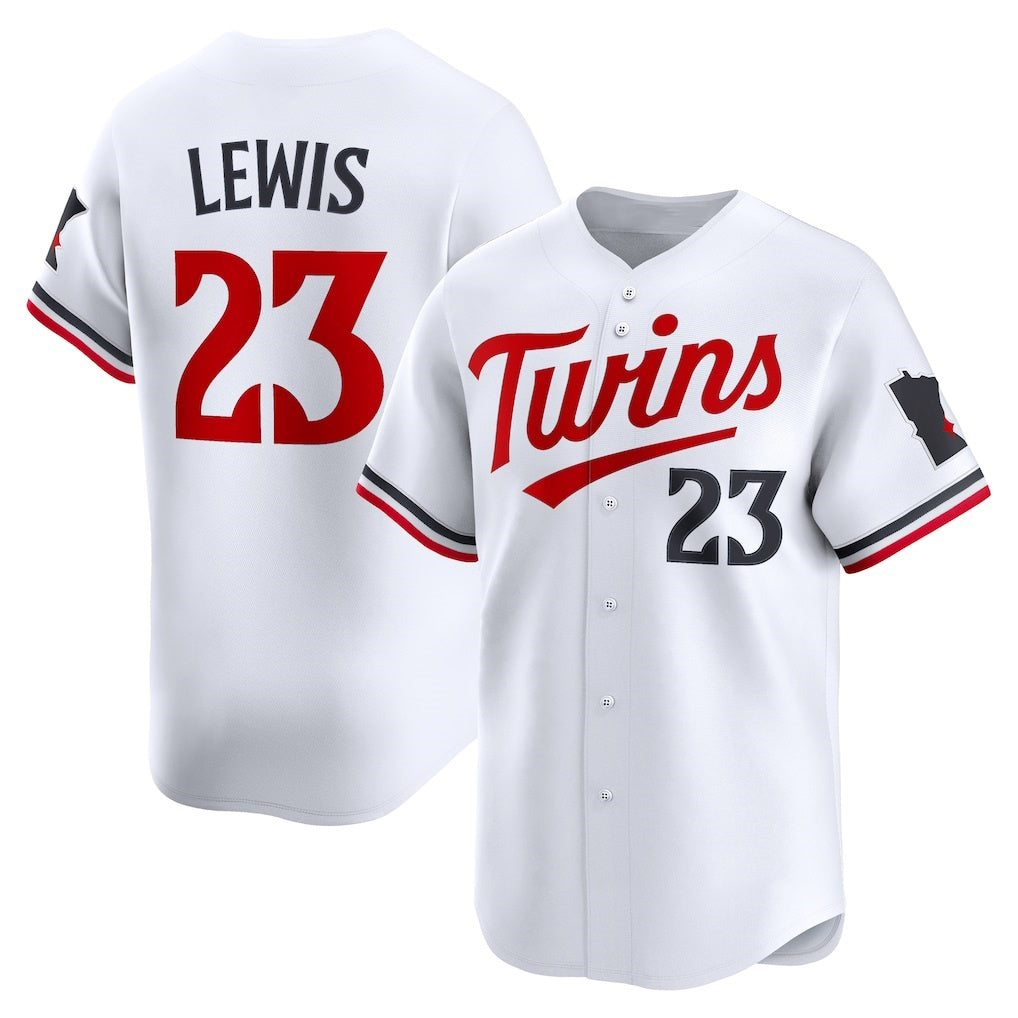 seanshop  Minnesota Twins #23 Royce Lewis White  Home Limited Player Jersey