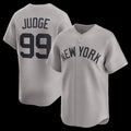seanshop  New York Yankees #99 Aaron Judge Gray  Road Limited Player Jersey 2