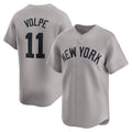 seanshop  New York Yankees #11 Anthony Volpe Gray  Away Limited Player Jersey