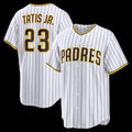 seanshop  San Diego Padres #23 Fernando Tatis Jr. White  Home Replica Player Jersey