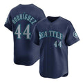 seanshop  Seattle Mariners #44 Julio Rodr¨ªguez Navy  Limited Stitched Jersey