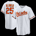 seanshop Baltimore Orioles #25 Pete Alonso White  Home Replica Jersey