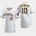 seanshop  Pittsburgh Pirates #10 Bryan Reynolds White  Home Flex Base Jersey