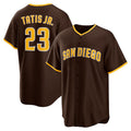 seanshop  San Diego Padres #23 Fernando Tatis Jr. Brown  Alternate Replica Player Jersey
