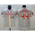 seanshop Houston Astros #44 Yordan Alvarez Number White  2023 City Connect Flex Base Stitched Jersey 3