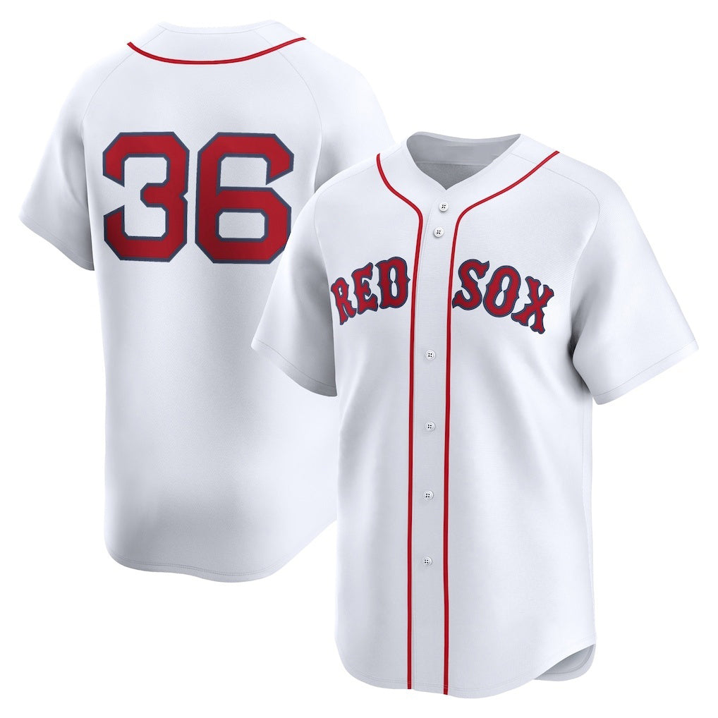 seanshop Boston Red Sox #36 Triston Casas White  Home Limited Player Jersey