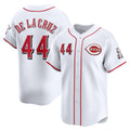seanshop Cincinnati Reds #44 Elly De La Cruz White  Home Limited Player Jersey