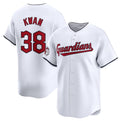 seanshop  Cleveland Guardians #38 Steven Kwan White  Home Limited Stitched Jersey1