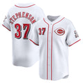 seanshop Cincinnati Reds #37 Tyler Stephenson White  Home Limited Player Jersey
