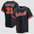 seanshop Detroit Tigers #31 Riley Greene Navy  Alternate Stitched Jersey