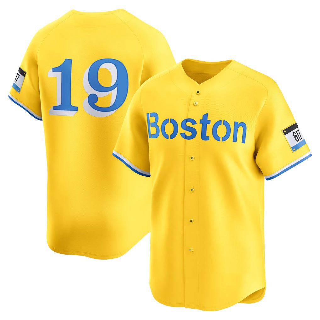 seanshop Boston Red Sox #19 Roman Anthony Gold  City Connect Limited Jersey