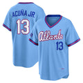 seanshop Atlanta Braves #13 Ronald Acu?a Jr. Powder Blue  2026 City Connect Stadium Jersey