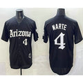 seanshop  Arizona Diamondbacks #4 Ketel Marte Black  Vapor Premier Limited Stitched Jersey