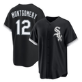 seanshop  Chicago White Sox #12 Colson Montgomery Black  Cool Base Stitched Jersey